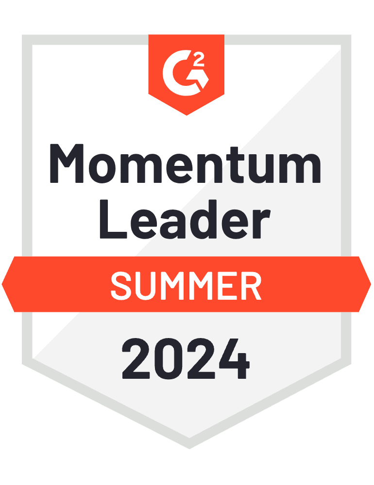 Insignia de G2: Líder de impulso - Verano 2023