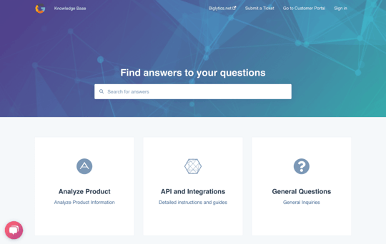 Usa el software de base de conocimientos de HubSpot para ayudar a tus clientes a encontrar respuestas fácilmente