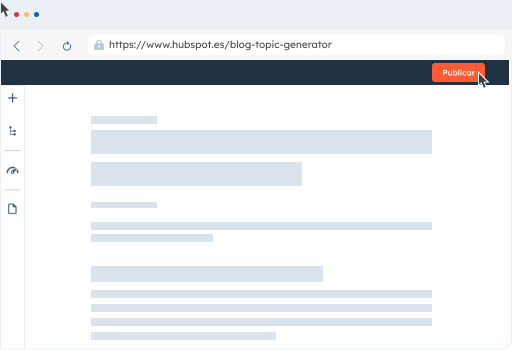 Simplifica la creación y la publicación de contenido en el CMS de HubSpot