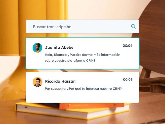 Las herramientas automatizadas con IA, como las características de chat, también pueden proporcionarte información muy valiosa.