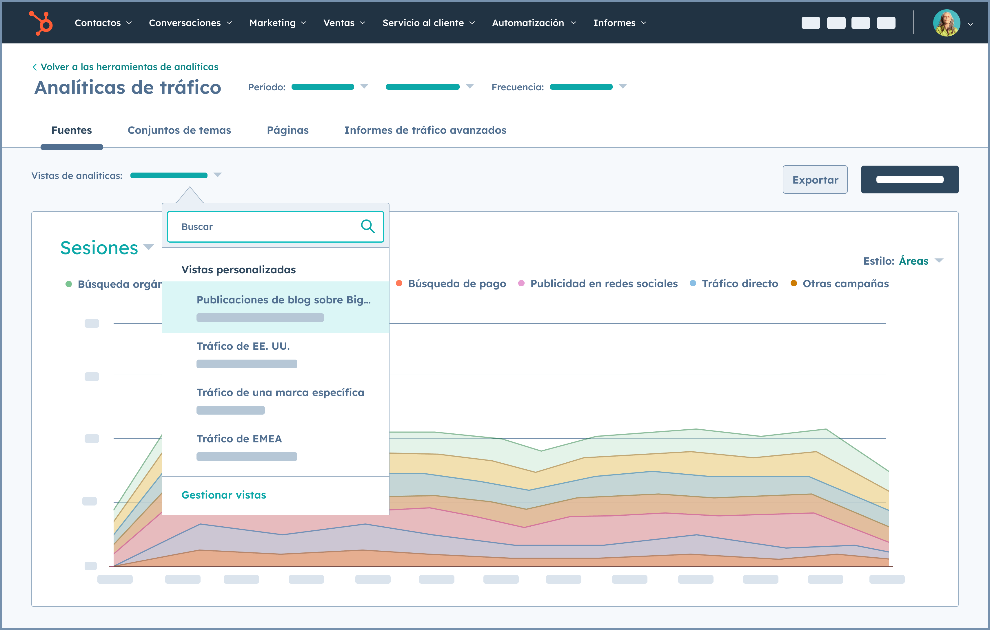 MarketingHub-Traffic-analytics-ES